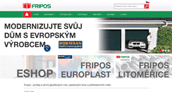 Desktop Screenshot of fripos.cz